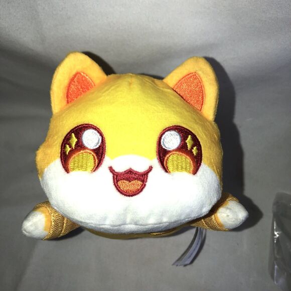 APHMAU MeeMeows Yellow NOI Cat 6" Long Plush Glitter Edition Series 6 - Picture 1 of 8